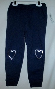 girls navy blue sweatpants