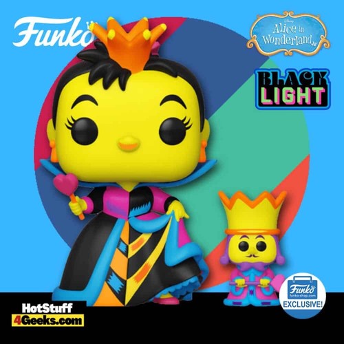 Funko Pop Alice In Wonderland Queen Of Hearts Black Light - Picture 3 of 3