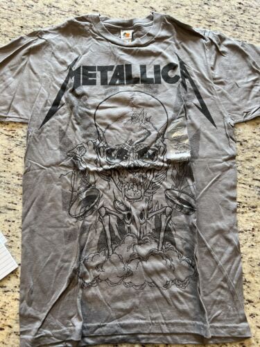 Metallica Pushead Skull Scales of Justice T Shirt - image 1