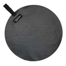 Big Fat Snare Drum Faux Suede 14" Shiny Black