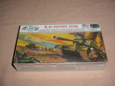 Atlantis 1/48  US Army M-46 Patton Tank MODEL KIT # A301   (NISB)