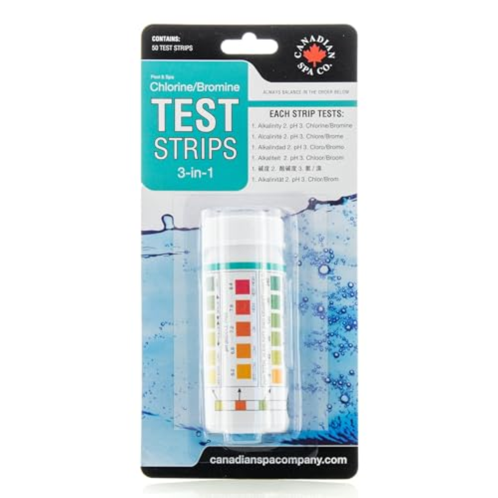 Canadian Spa Company 3-in-1 Test Strip, Colori Assortiti