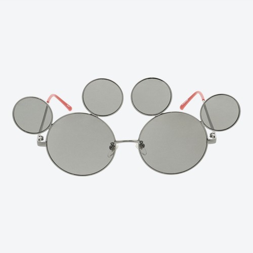 Japan Tokyo Disney Resort Fashion Sunglasses Mickey Metallic Black 【US STOCK】 - Picture 2 of 6