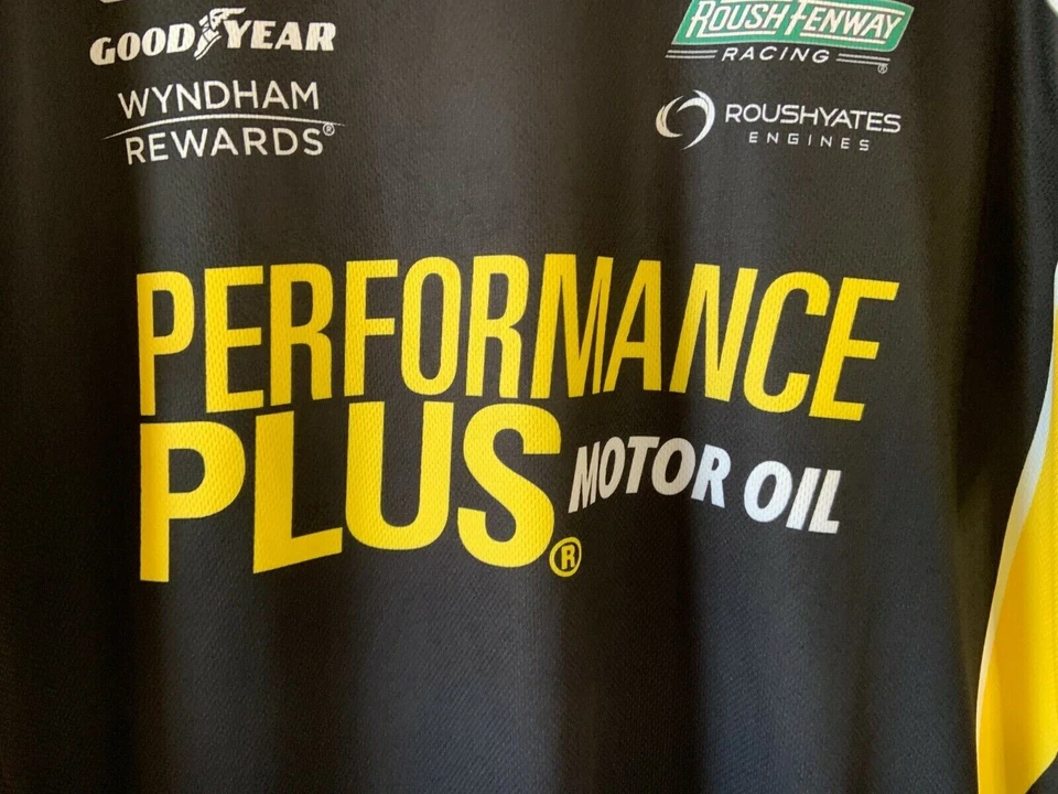Рубашка Roush Fenway Racing Performance Plus Motor Oil Pit Crew размер средний - Изображение 3 из 4
