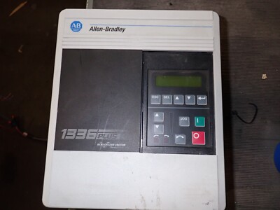 Allen Bradley 1336 Plus 3 Phase VFD DRIVE 1336S-BRF10-AA-EN4-HA2 2.3 amp -TESTED