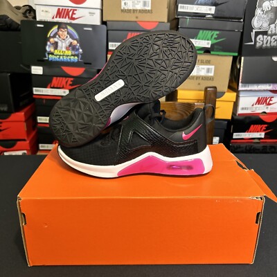 Nike Air Max Bella TR 5 Womens Sz 6 Black White Rush Pink DD9285 061