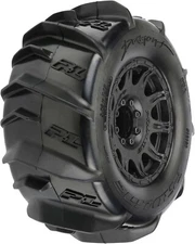 Pro-line Racing Dumont 3.8 Paddle MTD on Raid Blk 17mm F/R PRO1019210 RC Tire