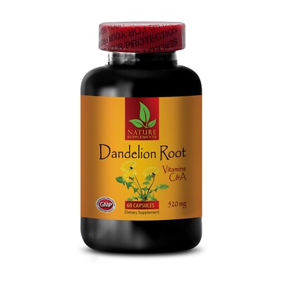 liver support vitamins - DANDELION ROOT - dandelion root extract capsules 1B