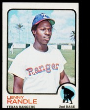 1973 Topps Lenny Randle 378 Texas Rangers