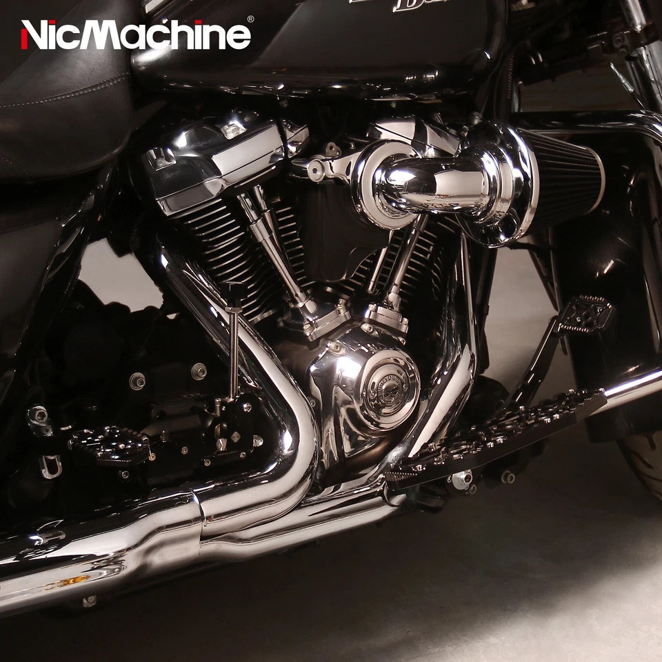 Para Harley Touring Street Glide MX estriberas CVO Road King 14-24 Foto 3 de 4