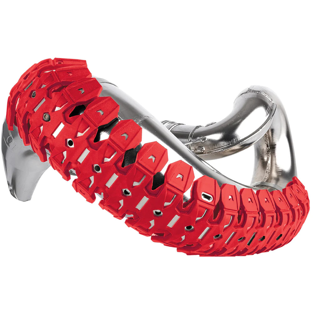 Polisport Armadillo 2 Stroke Pipe Guard Protector Red