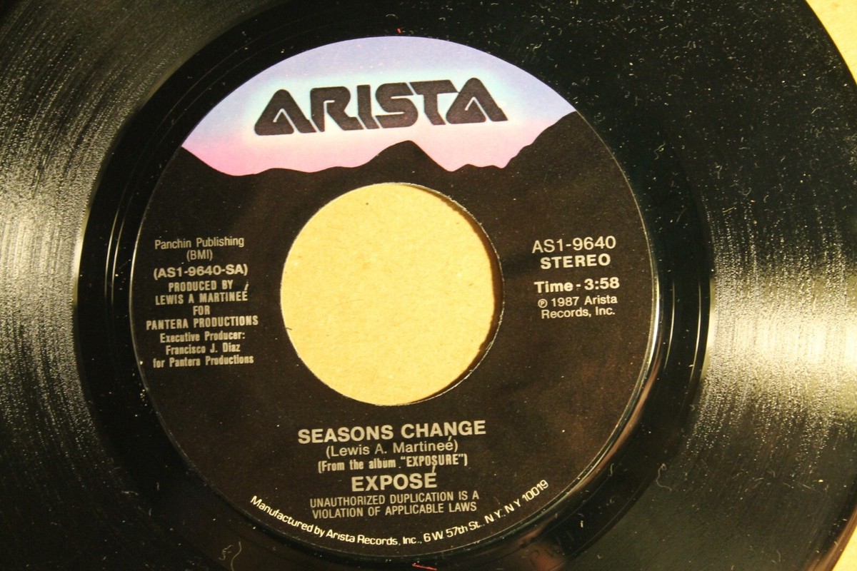 EXPOSE---SEASONS CHANGE. (1987) | eBay