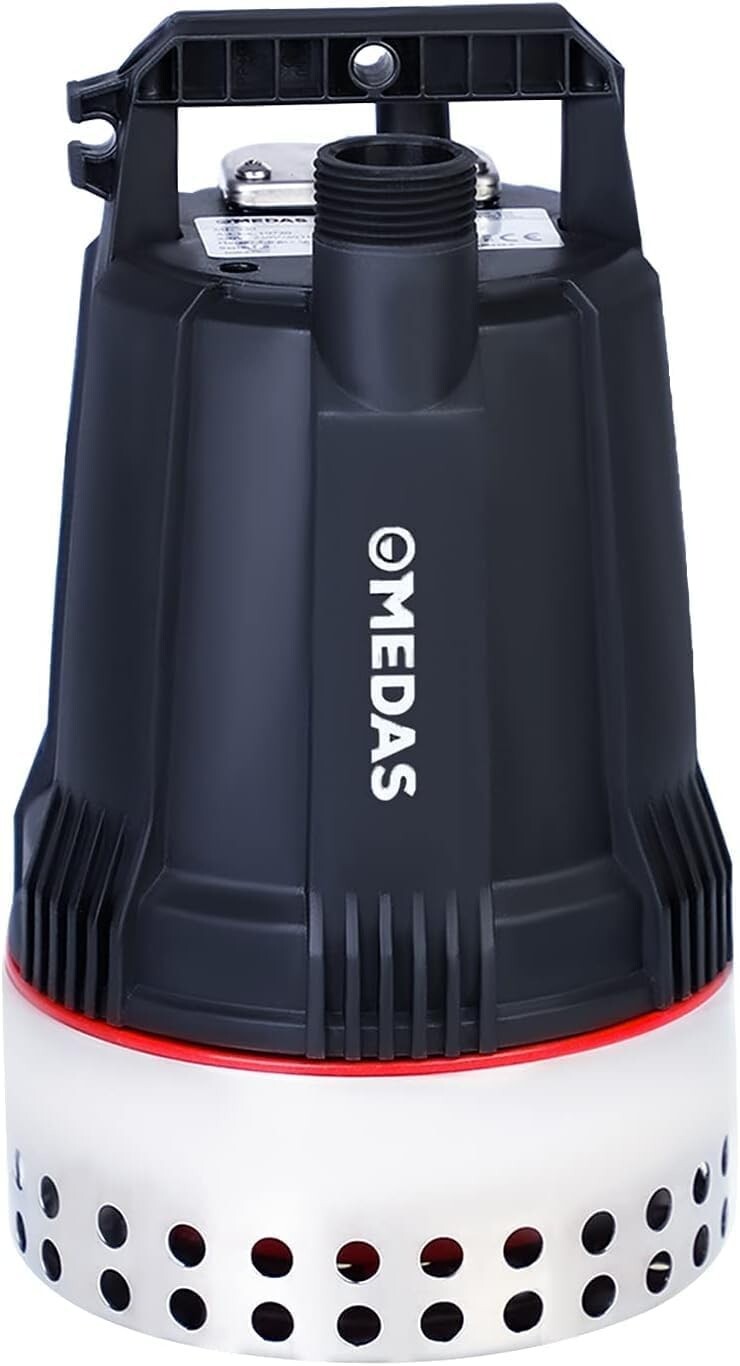 1HP 750W Submersible Sump Pump - 4623GPH for Clean/Dirty Water - 3-in-1 Electric Pump