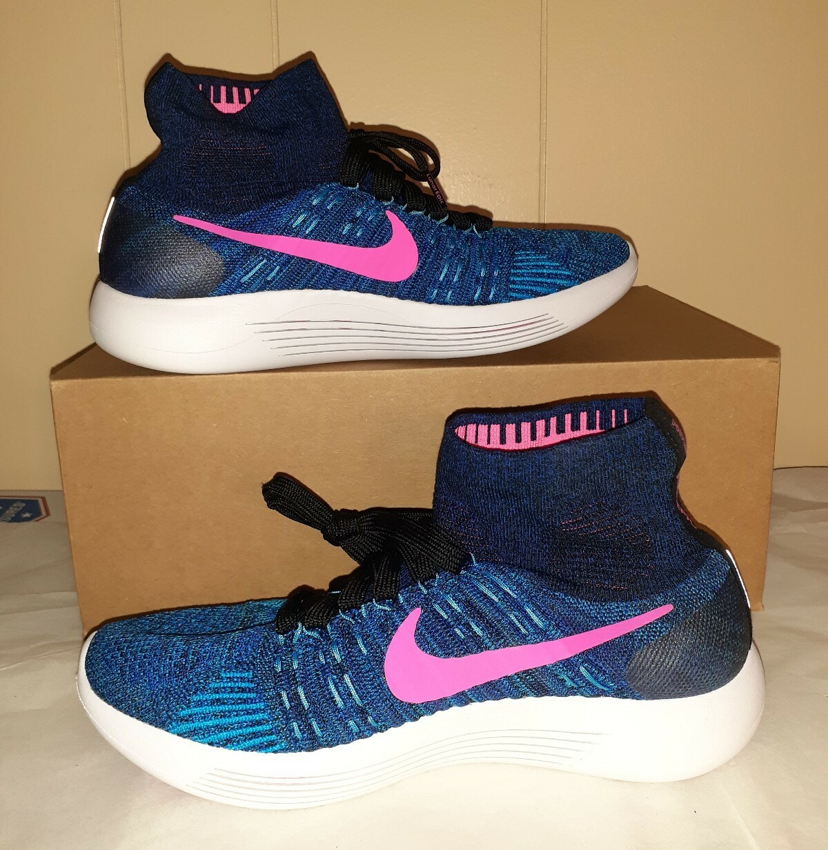 nike lunarepic flyknit gamma blue