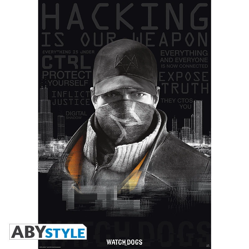 Watch Dogs Poster Citations - ABYstyle