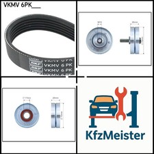 CAFFARO, SKF Keilrippenriemen Satz für Opel ZAFIRA / ZAFIRA FAMILY B ASTRA G CC