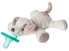 WubbaNub Deco Pup Infant Soother Pacifier Binkie Soft Stuffed Animal Soother
