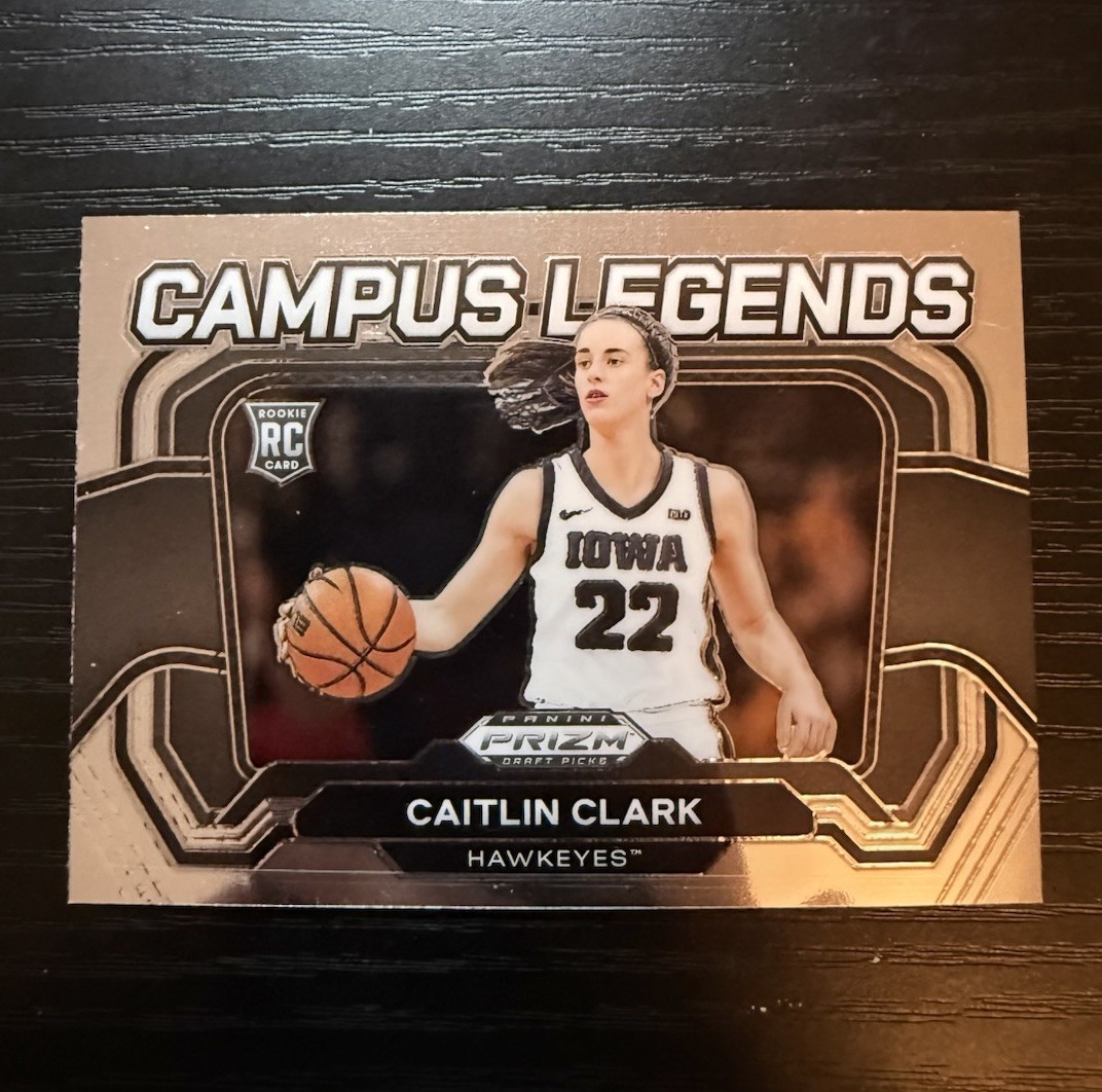 2024 Panini Prizm Draft Picks - Campus Legends #5 Caitlin Clark (RC)