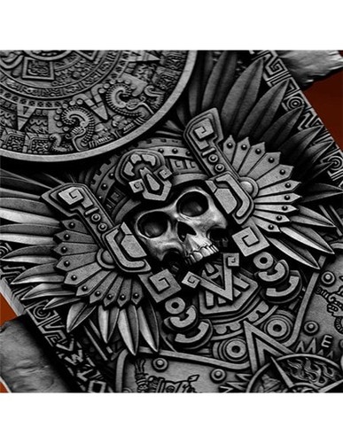 HUITZILOPOCHTLI'S MACUAHUITL Shaped 2 Oz Silver Coin 5 Tala Samoa 2026 - Picture 4 of 4