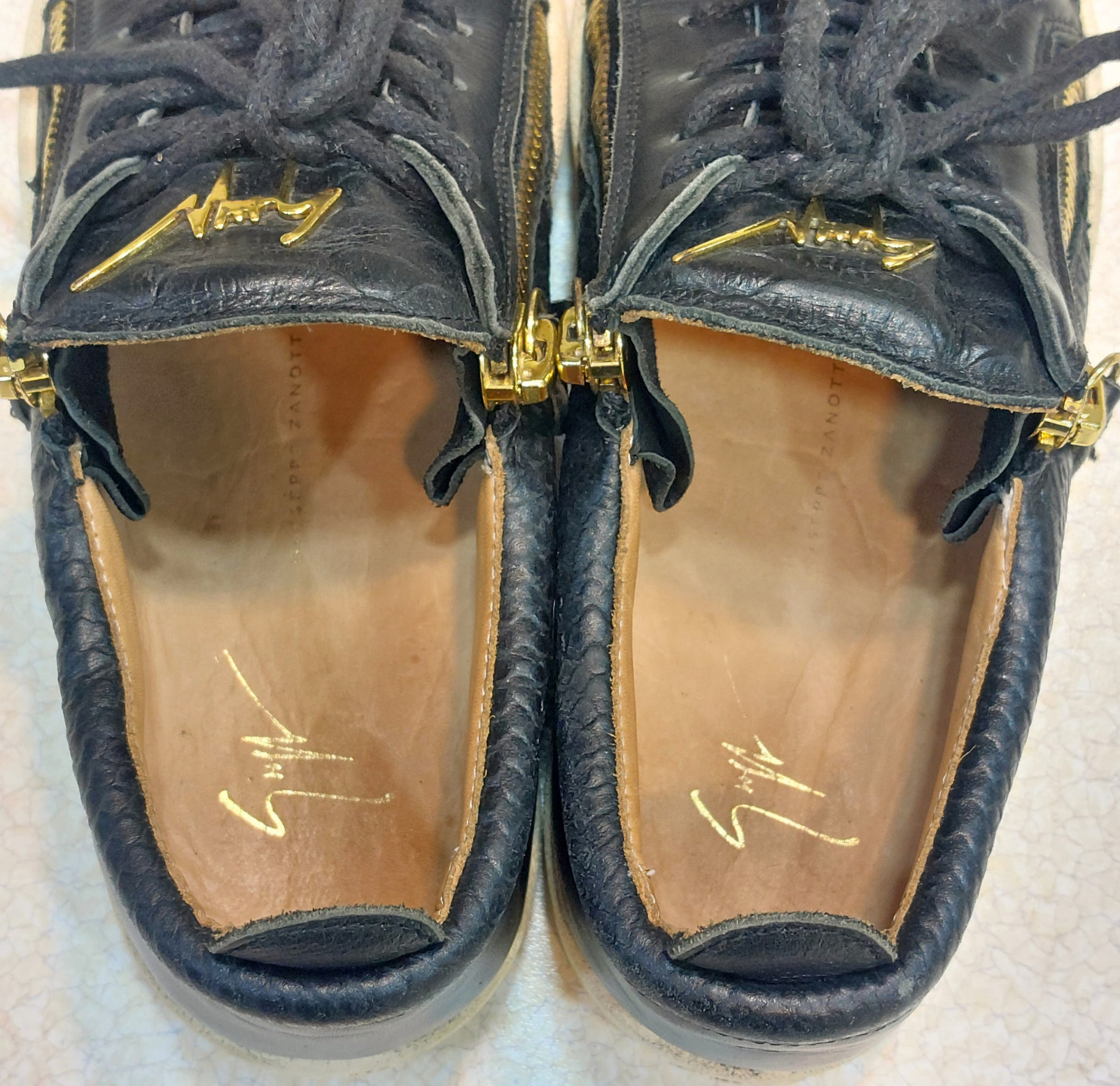 Giuseppe Zanotti Women PYTHON EMBOSSED TRAINERS L… - image 6