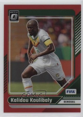 2024-25 Panini Donruss FIFA Optic Red Prizm 176/299 Kalidou Koulibaly #153 p6a