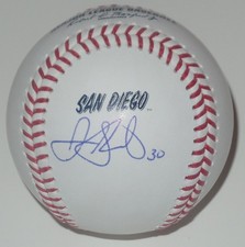 GAVIN SHEETS AUTO'D SIGNED SAN DIEGO PADRES CITY CONNECT BASEBALL JSA COA A