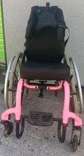 TiLite Twist Youth Pediatric Manual Wheelchair Pink Rigid Aluminum