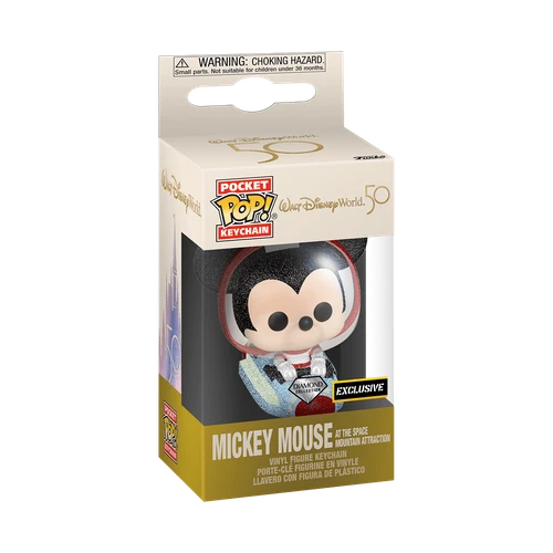 Funko Mickey Mouse at the Space Mountain Attraction Glitter