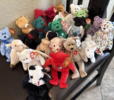 23 Assorted Ty Beanie Babies All Different With Tags