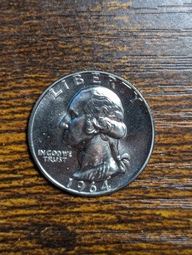 1964 (P) Washington Quarter Gem Proof 90% Silver