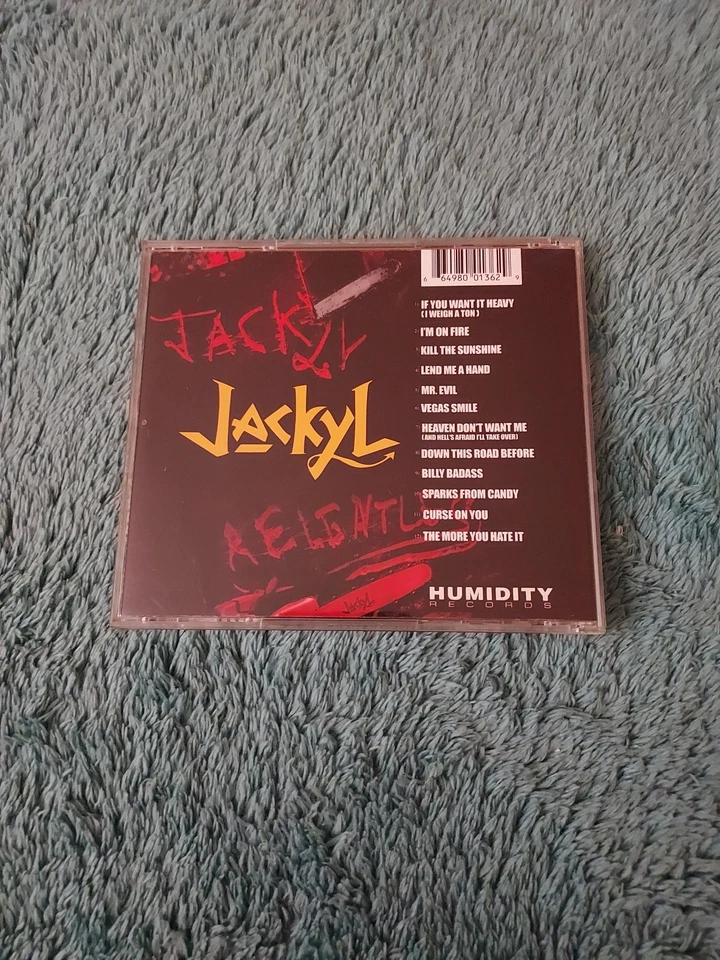Jackyl Relentless (CD, October 2002, Humidity Records) MINT RARE Foto 2 de 4