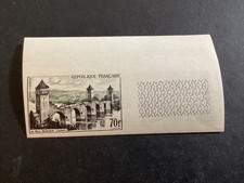 ICOLLECTZONE France 839 Imperf XF LH Castles  (1)