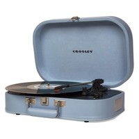 Crosley Discovery Belt Drive Bluetooth Record Player Turntable Glacier CR8009B