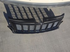 Front Upper Grille Black Satin Alum For 2011-2013 Grand Cherokee Lmtd Ovrlnd Front Upper Grille Black Satin Alum For 2011-2013 Grand Cherokee Lmtd Ovrlnd