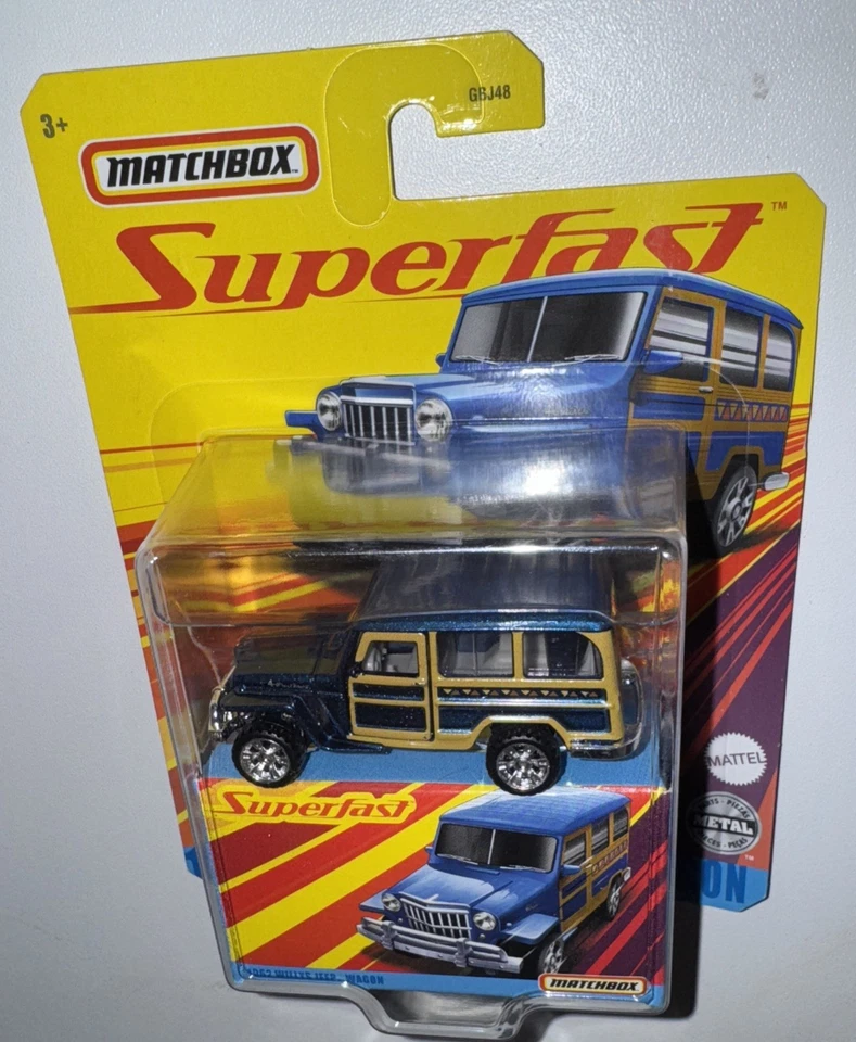 Matchbox•Superfast 2021 Best Of Series 62 Willys Jeep Wagon Nuevo IP 1:64 Diecast Foto 3 de 4