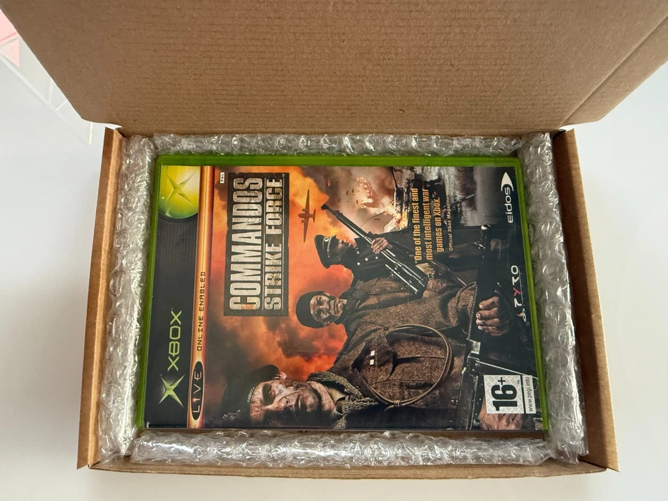 Commando's Strike Force XBOX - UK PAL VGC CIB - High Quality Packing - Tracked - Image 3 of 4