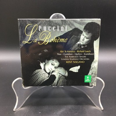 Puccini - La Bohème CD 1995 2-Disc Opera Erato Classic Nagano