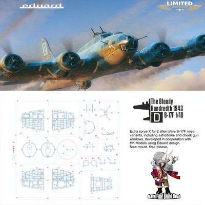EDUARD 11183 1/48 B-17F 