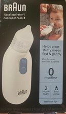 Braun Electric Nasal Aspirator - Mucus Remover, Blocked Nose Relief Electric