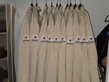  10 Ten Bulwark 48 LN FR Coveralls Nomex Flame Resistant Khaki Men's 6.5 ATPV