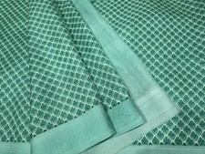 Vintage Silk Saree, 100 Pure Silk Fabric, 5 Yards Ethnic Indian Printed Sari
