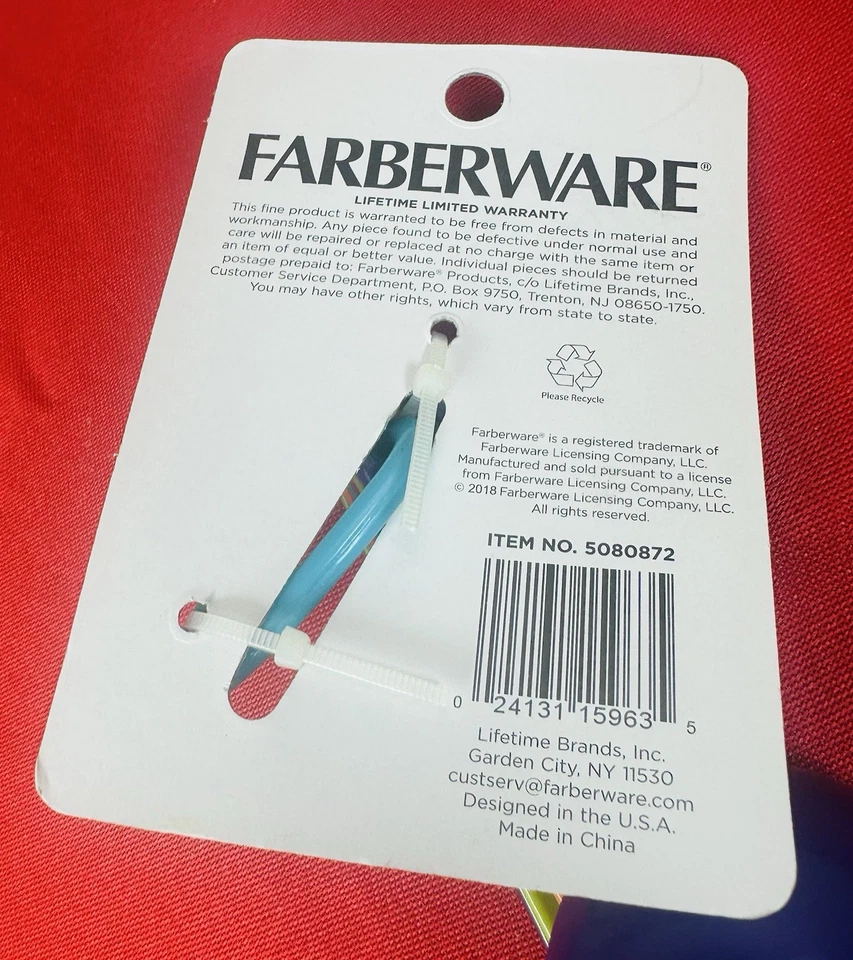 Farberware Plastic Professional 7 Piece Multi-Colored Measuring Spoon Set - Image 3 of 3