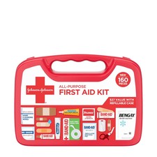 All-Purpose Portable Compact First Aid Kit for Minor Cuts, Scrapes, Sprains ...