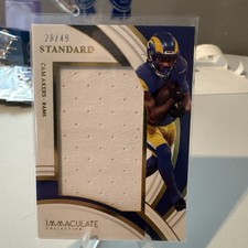 2022 Panini Immaculate Collection - Immaculate Standard Jerseys Cam Akers /49