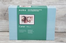 NEW Aura Home - Carver 10" Digital Wifi Frame - Gravel W/ White Mat