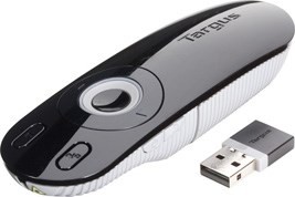 Targus Laser Presentation Remote Wireless Presenter Schwarz Grau