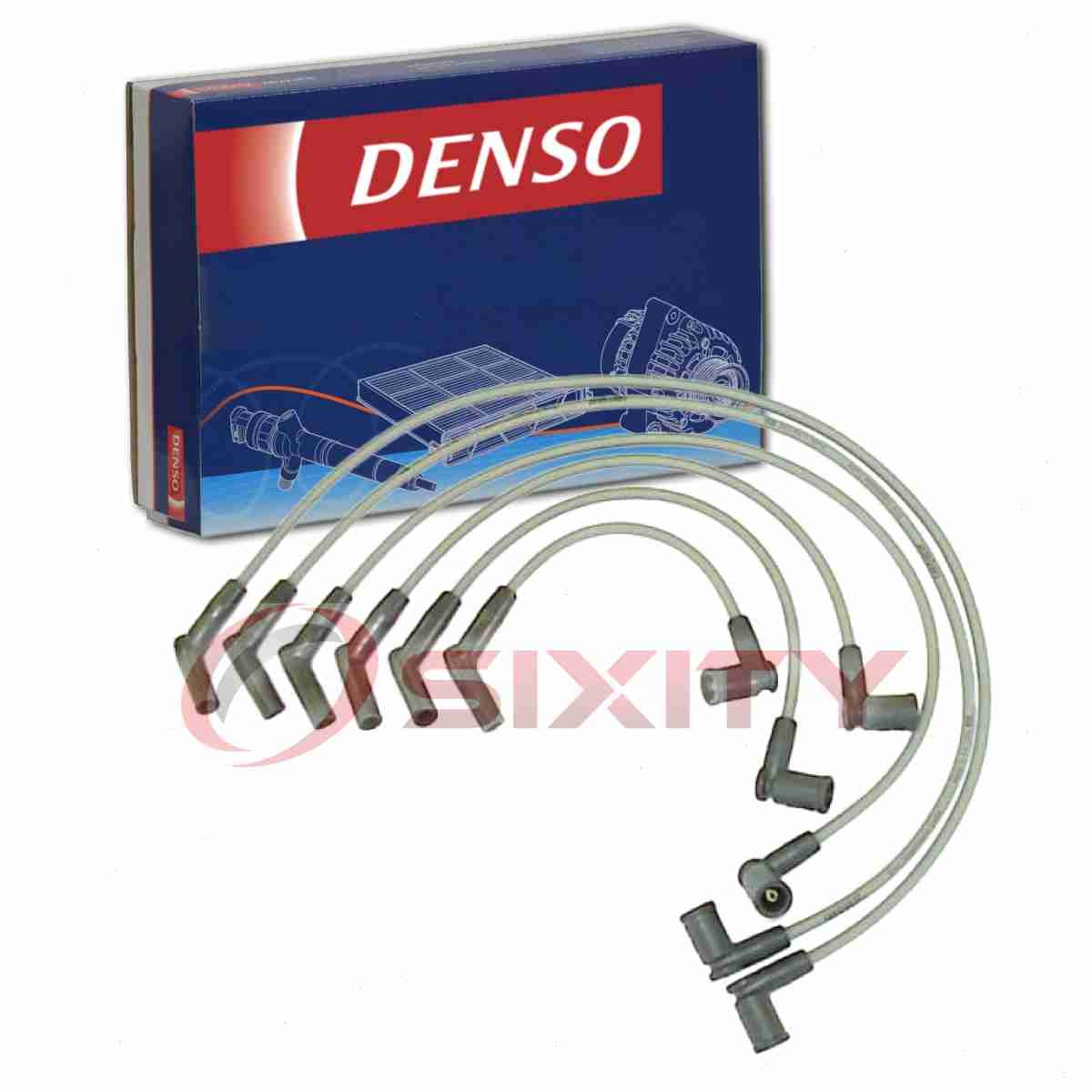 DENSO 671-6113 Spark Plug Wire Set for QW1423 MSW1877 CH8676 97049 700108 rl