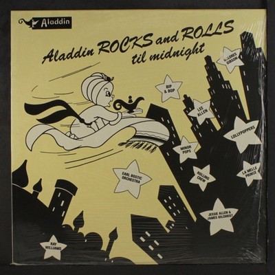 VARIOUS: aladdin rocks and rolls til midnight PATHE MARCONI 12'' LP 33 RPM France
