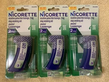 Nicorette Mini Lozenge Mint - 2MG (20CT) 60 Lozenges Exp. 09/26 New  LOT OF 3