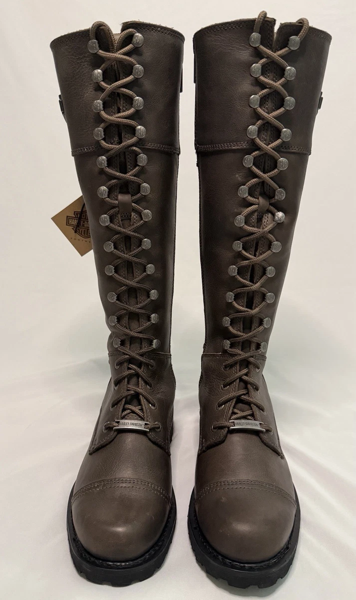 Harley-Davidson Brown Low (1-1.9 in) Heel Height Boots for Women
